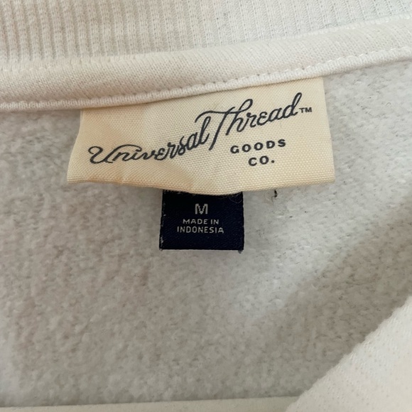 Target Universal Thread Cropped Graphic Sweatshirt - Picture 5 of 6